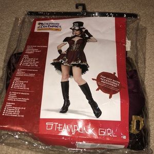 Brand new steampunk girl costume